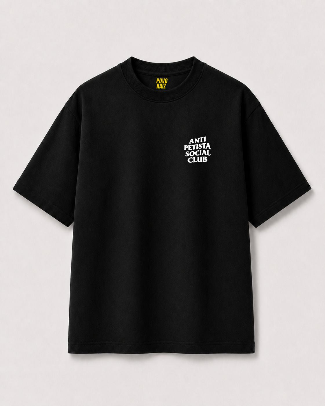 CAMISETA OVERSIZED "ANTI PETISTA"