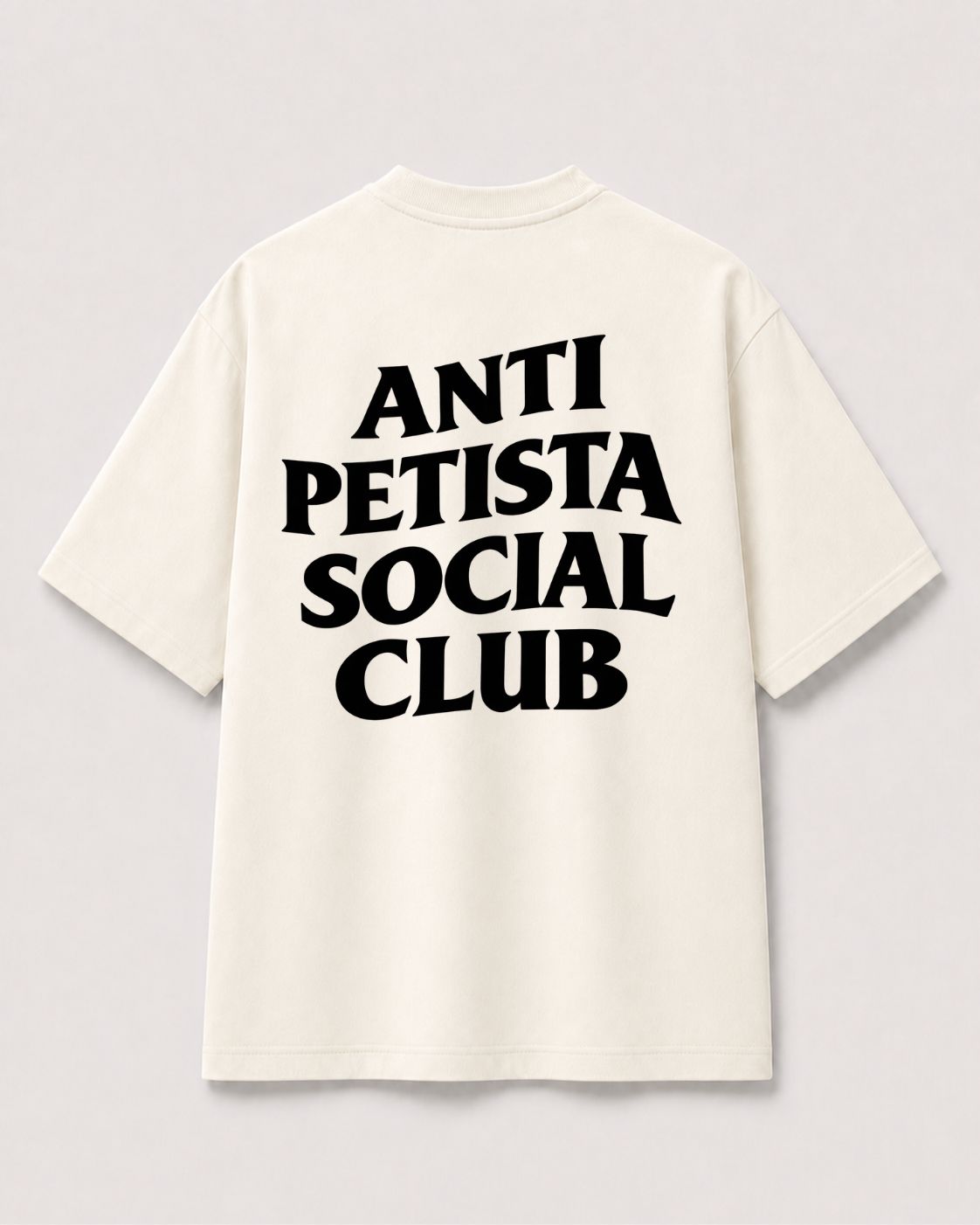 CAMISETA OVERSIZED "ANTI PETISTA"
