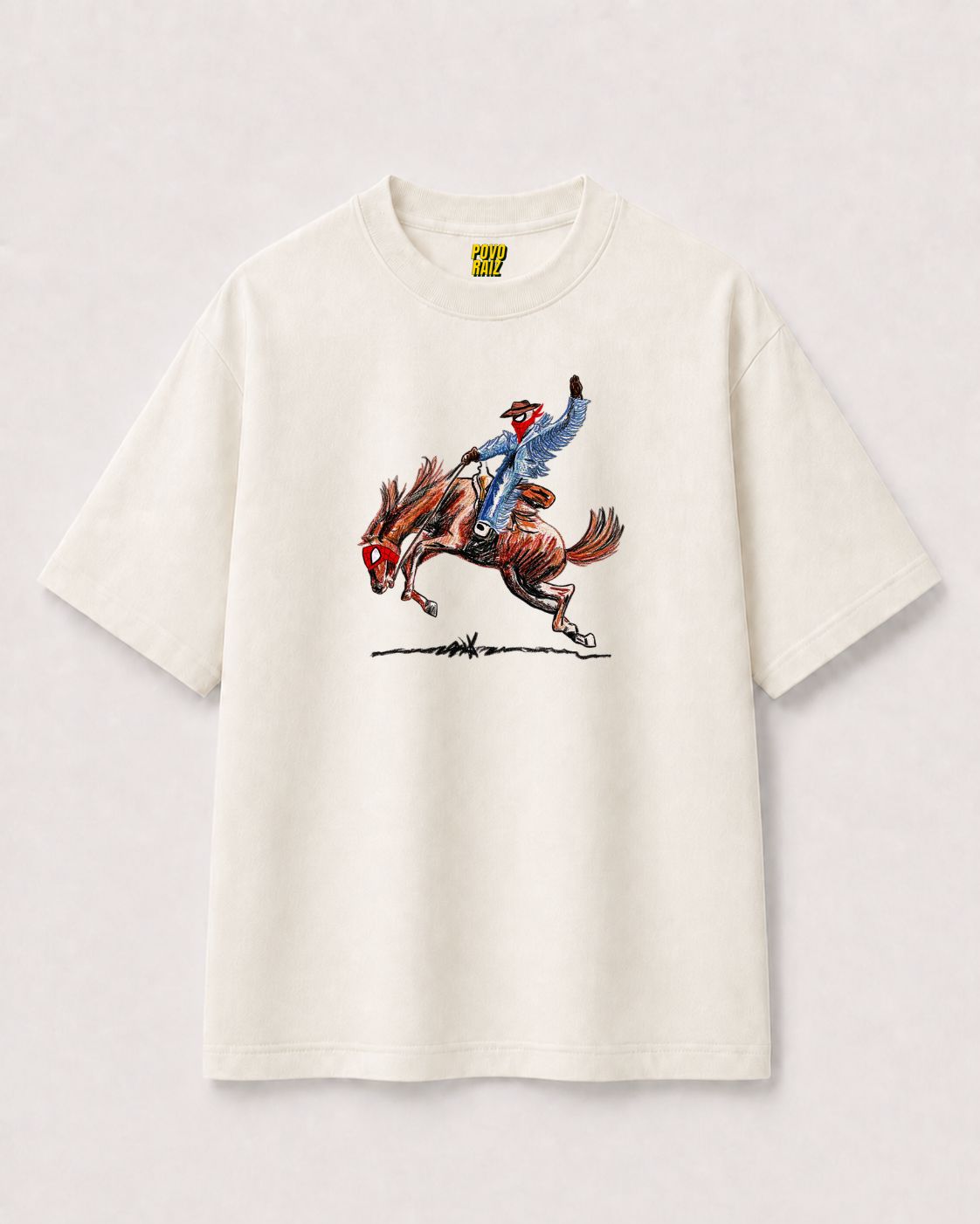 CAMISETA OVERSIZED "RODEO"