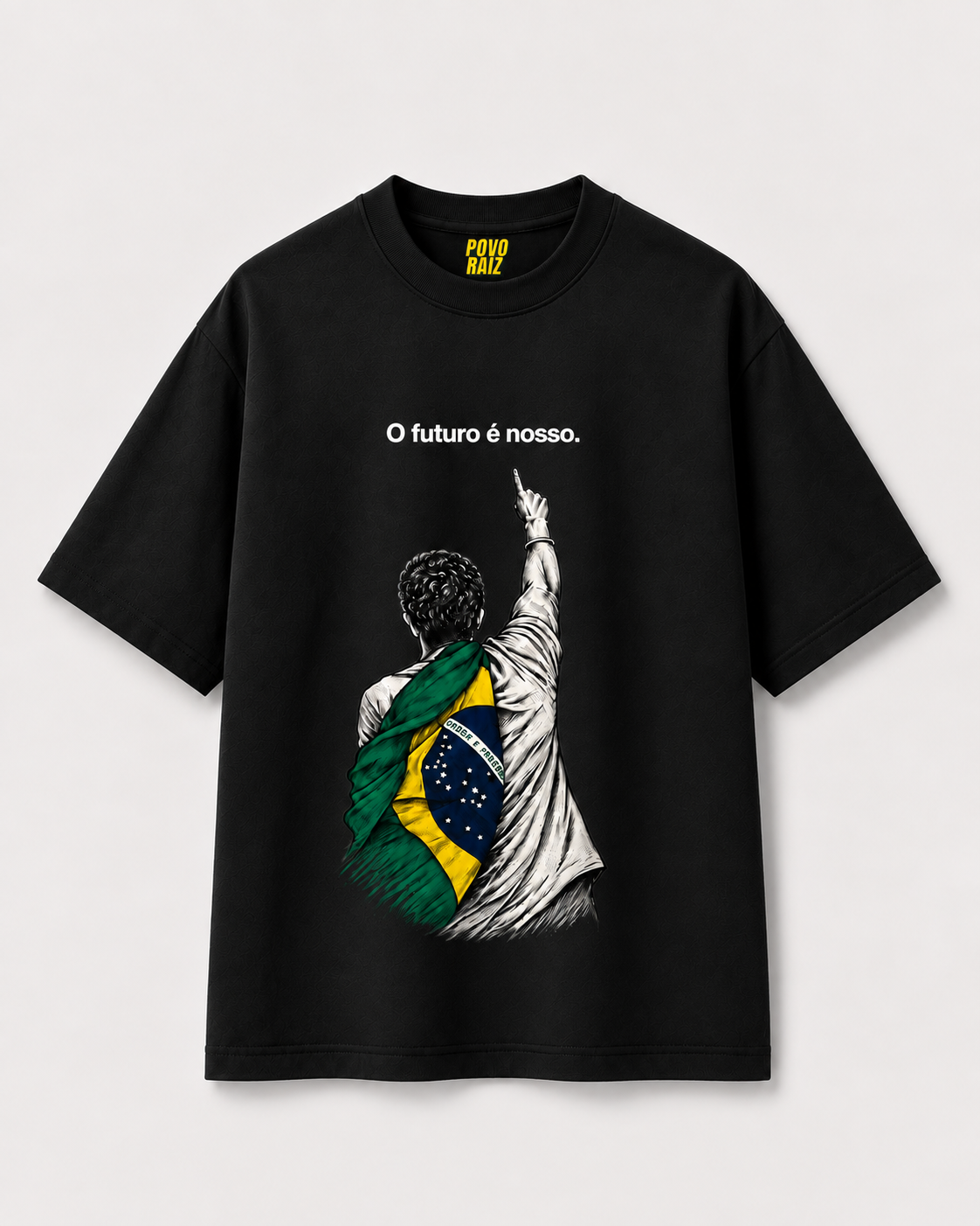 CAMISETA OVERSIZED "FUTURO É NOSSO"
