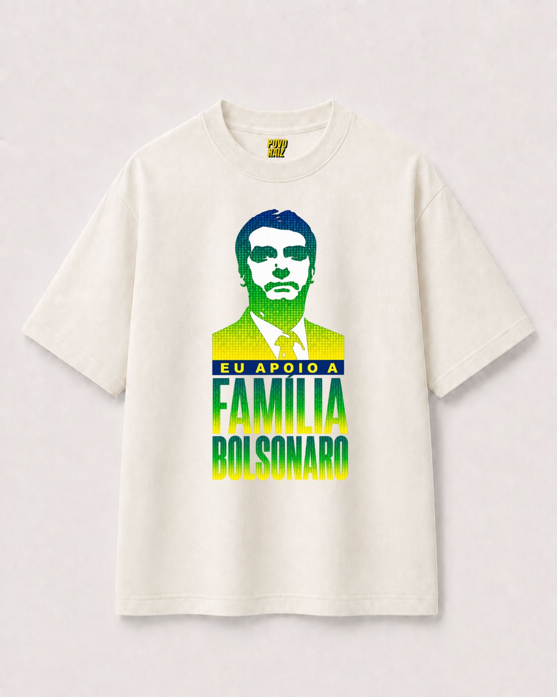 CAMISETA OVERSIZED "FAMÍLIA BOLSONARO"