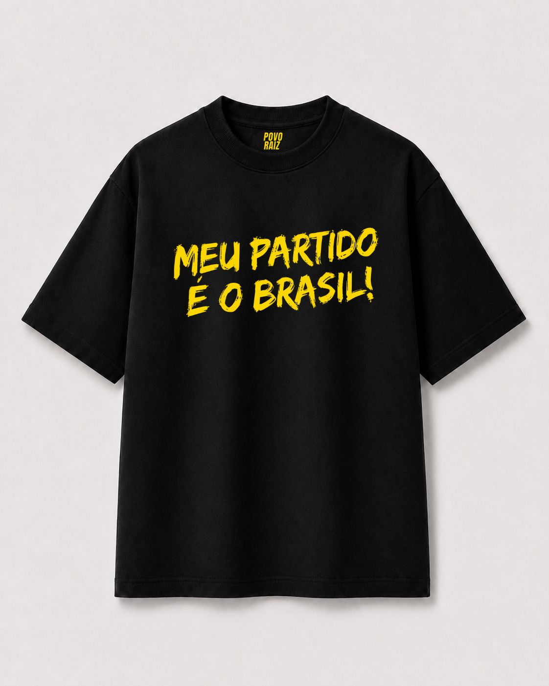 CAMISETA OVERSIZED "MEU PARTIDO"
