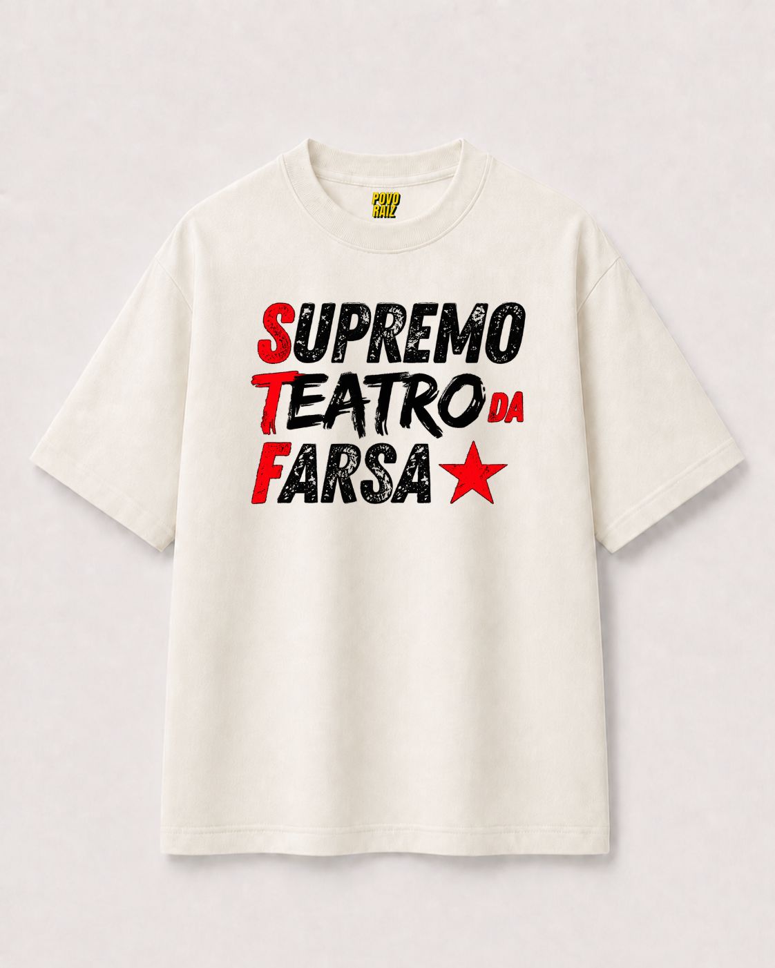 CAMISETA OVERSIZED "SUPREMO TEATRO"